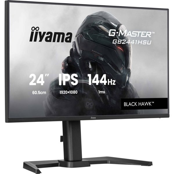 iiyama GB2441HSU-B1 computer monitor 60,5 cm (23.8") 1920 x 1080 Pixels Zwart (GB2441HSU-B1)