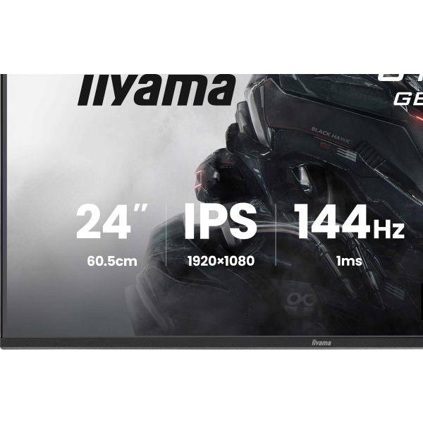 iiyama G-MASTER GB2441HSU-B1 computer monitor 60,5 cm (23.8") 1920 x 1080 Pixels Full HD LED Zwart (GB2441HSU-B1) iiyama G-MASTER GB2441HSU-B1 computer monitor 60,5 cm (23.8") 1920 x 1080 Pixels Full HD LED Zwart (GB2441HSU-B1)