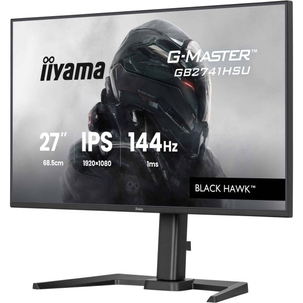 iiyama G-MASTER GB2741HSU-B1 computer monitor 68,6 cm (27") 1920 x 1080 Pixels Full HD LED Zwart (GB2741HSU-B1)
