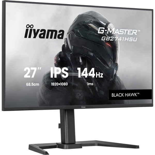 iiyama G-MASTER GB2741HSU-B1 computer monitor 68,6 cm (27") 1920 x 1080 Pixels Full HD LED Zwart (GB2741HSU-B1)