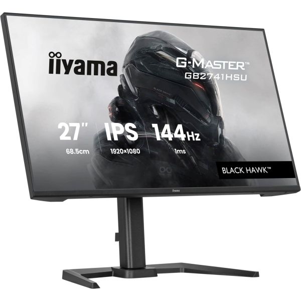 iiyama G-MASTER GB2741HSU-B1 computer monitor 68,6 cm (27") 1920 x 1080 Pixels Full HD LED Zwart (GB2741HSU-B1)
