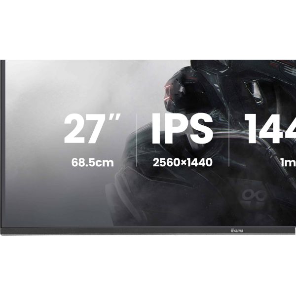 iiyama G-MASTER GB2741QSU-B1 computer monitor 68,6 cm (27") 2560 x 1440 Pixels 4K Ultra HD LED Zwart (GB2741QSU-B1) iiyama G-MASTER GB2741QSU-B1 computer monitor 68,6 cm (27") 2560 x 1440 Pixels 4K Ultra HD LED Zwart (GB2741QSU-B1)