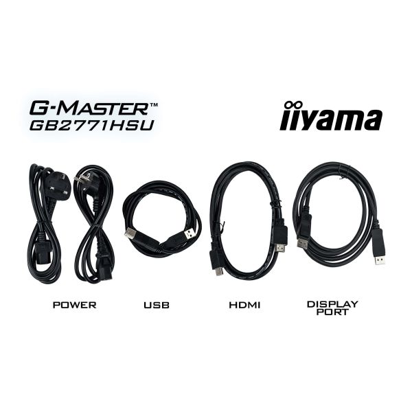 iiyama GB2771HSU-B1 computer monitor 68,6 cm (27") 1920 x 1080 Pixels Zwart (GB2771HSU-B1)