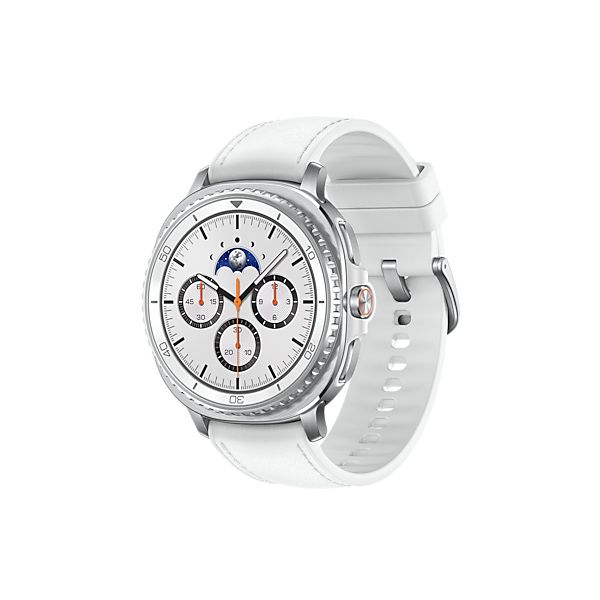 Samsung Galaxy Watch 8 Classic 3,3 cm (1.3") AMOLED 46 mm Digitaal 438 x 438 Pixels Touchscreen 4G Zilver Wifi GPS (SM-L505FZWAEUE) Samsung Galaxy Watch 8 Classic 3,3 cm (1.3") AMOLED 46 mm Digitaal 438 x 438 Pixels Touchscreen 4G Zilver Wifi GPS (SM-L505FZWAEUE)