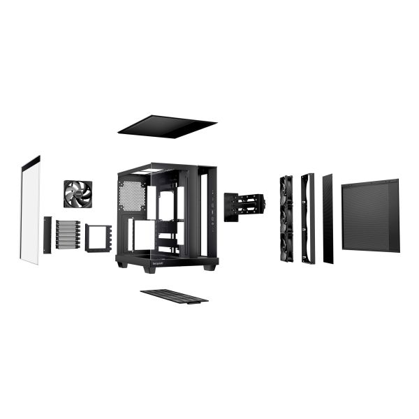 be quiet! Light Base 500 Midi Tower Zwart (BGW83)