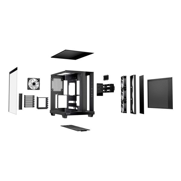 be quiet! Light Base 500 LX Black Midi Tower Zwart (BGW85)