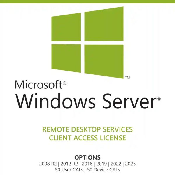Microsoft Windows Remote Desktop Services CAL 2019 (6VC-00829)