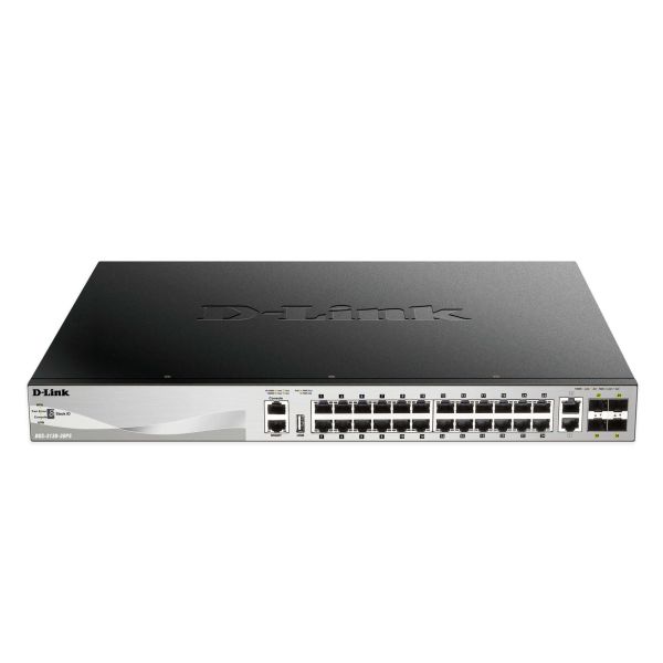 D-Link DGS-3130-30PS Managed L3 Gigabit Ethernet (10/100/1000) Power over Ethernet (PoE) Zwart, Grijs (DGS-3130-30PS/SI) D-Link DGS-3130-30PS Managed L3 Gigabit Ethernet (10/100/1000) Power over Ethernet (PoE) Zwart, Grijs (DGS-3130-30PS/SI)