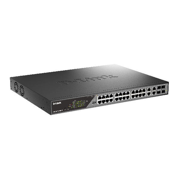 D-Link 28-Port Gigabit Ethernet PoE++ Surveil (DSS-200G-28MPP)