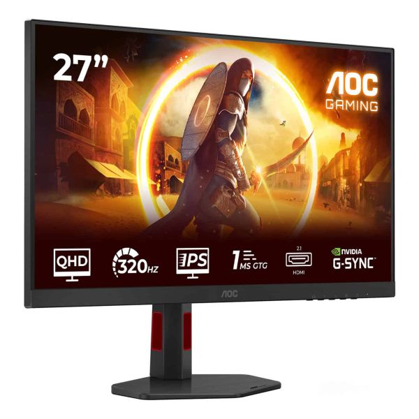 AOC G4 Q27G4SRU computer monitor 68,6 cm (27") 2560 x 1440 Pixels Quad HD LED Zwart (Q27G4SRU)