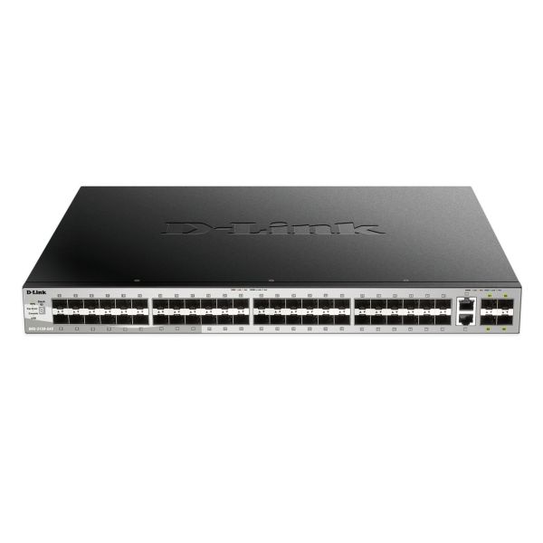 D-Link DGS-3130-54S Managed L3 Zwart, Grijs (DGS-3130-54S/SI)