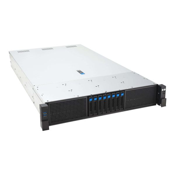 ASUS RS720-E12-RS8G Rack (2U) Zwart, Zilver (90SF03T1-M000H0)