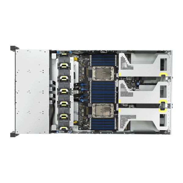 ASUS RS720-E12-RS8G Rack (2U) Zwart, Zilver (90SF03T1-M000H0)