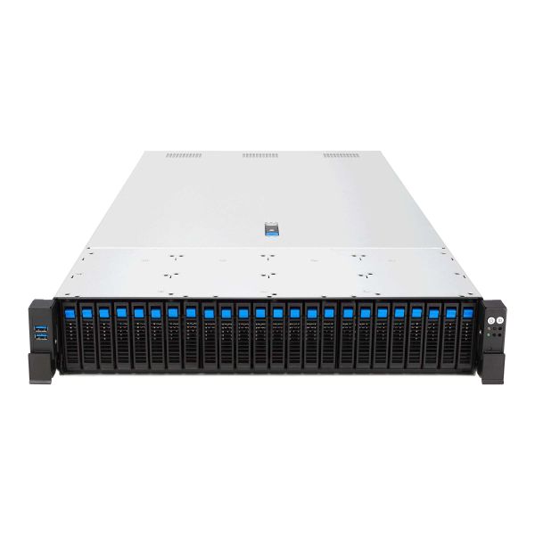 ASUS RS720-E12-RS24G Rack (2U) Zwart, Zilver (90SF03T1-M000Y0)