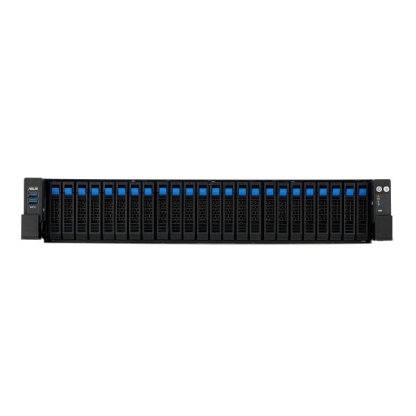 ASUS RS720A-E13-RS24G Socket SP5 Rack (2U) Zwart, Zilver (90SF0441-M009F0)
