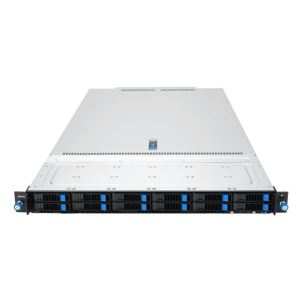 ASUS RS700A-E13-RS12U Rack (1U) Zwart, Zilver (90SF0451-M004D0)
