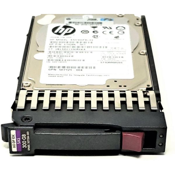 HPE 300 GB, 2.5quot, SAS, (EG0300FBLSE-RFB)