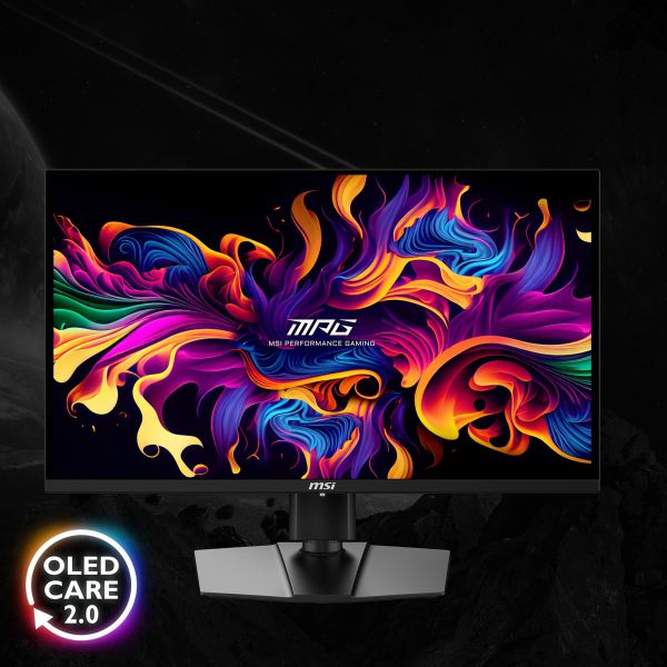 MSI MPG 271QRXDE QD-OLED computer monitor 67,3 cm (26.5") 2560 x 1440 Pixels Wide Quad HD Zwart (9S6-3CD79A-052)