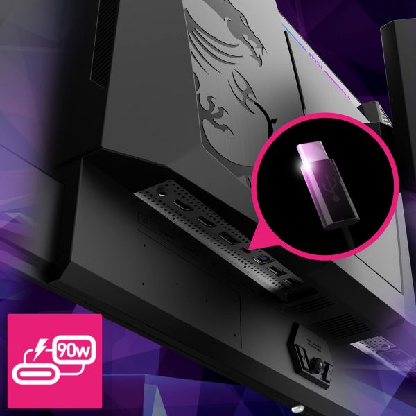 MSI MPG 271QRXDE QD-OLED computer monitor 67,3 cm (26.5") 2560 x 1440 Pixels Wide Quad HD Zwart (9S6-3CD79A-052)