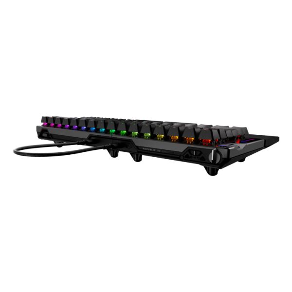 ASUS ROG Falcata toetsenbord Gamen USB + RF Wireless + Bluetooth Zwart (90MP043H-BKUA20)