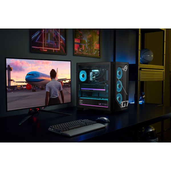 ASUS ROG G700 G700TF-07265F085W Intel Core Ultra 7 265F 32 GB DDR5-SDRAM 2 TB SSD NVIDIA GeForce RTX 5070 Windows 11 Home Tower PC Zwart (90PF0561-M00B30)