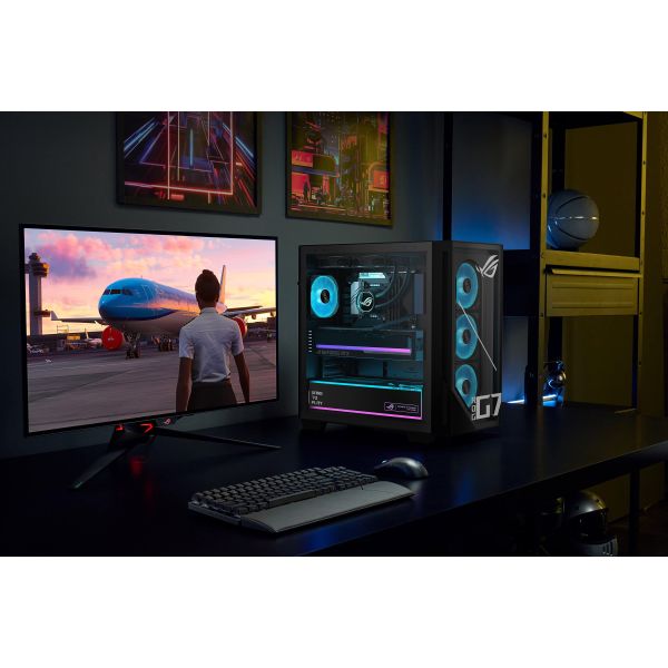 ASUS ROG G700 GM700TZ-R9800X179W AMD Ryzen™ 7 9800X3D 64 GB DDR5-SDRAM 2 TB SSD AMD Radeon RX 9070 XT Windows 11 Home Tower PC Zwart (90PF05T1-M00XD0)