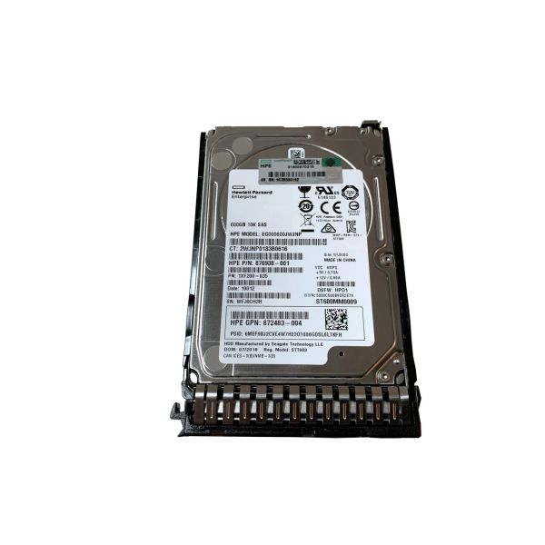 HP 600GB 12G SAS 10K 2.5 SFF (872477-S21-RFB)