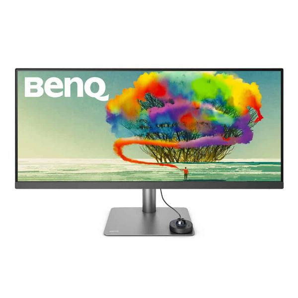 BenQ PD3420Q computer monitor 86,4 cm (34") 3440 x 1440 Pixels Quad HD LED Grijs (9H.LJHLB.QBE / 9H.LJHLB.QPE)