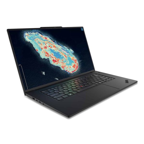 Lenovo ThinkPad P1 Gen 8 Intel Core Ultra 7 255H Mobiel werkstation 40,6 cm (16") Touchscreen 3.2K 32 GB LPDDR5x-SDRAM 1 TB SSD NVIDIA RTX PRO 2000 Blackwell Wi-Fi 7 (802.11be) Windows 11 Pro Engels Zwart (21Q80003MH)