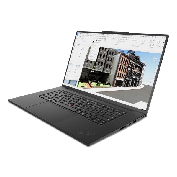 Lenovo ThinkPad P1 Gen 8 Intel Core Ultra 7 255H Mobiel werkstation 40,6 cm (16") Touchscreen 3.2K 32 GB LPDDR5x-SDRAM 1 TB SSD NVIDIA RTX PRO 2000 Blackwell Wi-Fi 7 (802.11be) Windows 11 Pro Engels Zwart (21Q80003MH)
