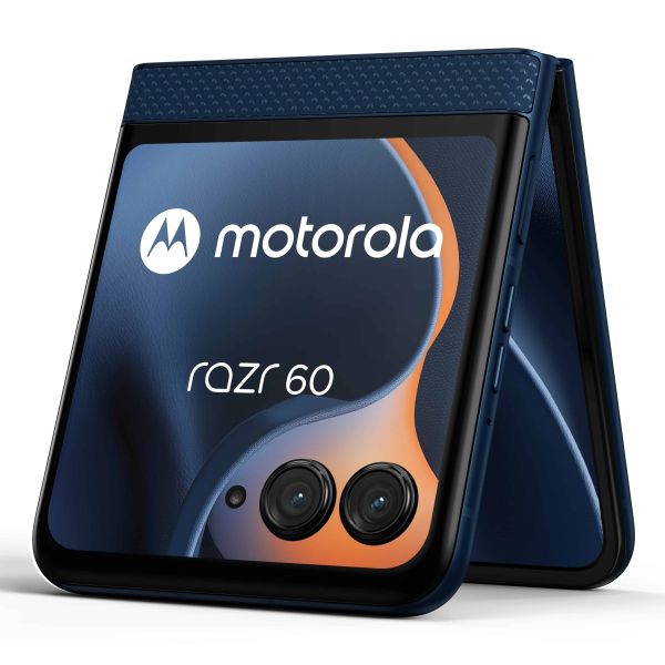 Motorola razr 60 17,5 cm (6.9") Dual SIM Android 15 5G USB Type-C 8 GB 256 GB 4500 mAh Blauw (PB860044SE) Motorola razr 60 17,5 cm (6.9") Dual SIM Android 15 5G USB Type-C 8 GB 256 GB 4500 mAh Blauw (PB860044SE)