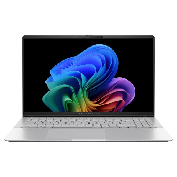 ASUS Vivobook S 15 S5507QA-MA006W Qualcomm Snapdragon X1E-78-100 Laptop 39,6 cm (15.6") 3K 16 GB LPDDR5x-SDRAM 1 TB SSD Wi-Fi 7 (802.11be) Windows 11 Home Nederlands Zilver (90NB14Q2-M002D0)