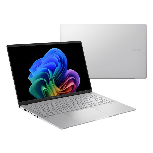 ASUS Vivobook S 15 S5507QA-MA006W Qualcomm Snapdragon X1E-78-100 Laptop 39,6 cm (15.6") 3K 16 GB LPDDR5x-SDRAM 1 TB SSD Wi-Fi 7 (802.11be) Windows 11 Home Nederlands Zilver (90NB14Q2-M002D0)