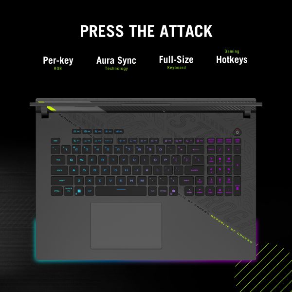 ASUS ROG Strix G18 G814PM-S8009W AMD Ryzen™ 9 7940HX Laptop 45,7 cm (18") Full HD+ 16 GB DDR5-SDRAM 1 TB SSD NVIDIA GeForce RTX 5060 Wi-Fi 6E (802.11ax) Windows 11 Home Nederlands Grijs (90NR0L28-M000V0)  ASUS ROG Strix G18 G814PM-S8009W AMD Ryzen™ 9 7940HX Laptop 45,7 cm (18") Full HD+ 16 GB DDR5-SDRAM 1 TB SSD NVIDIA GeForce RTX 5060 Wi-Fi 6E (802.11ax) Windows 11 Home Nederlands Grijs (90NR0L28-M000V0)