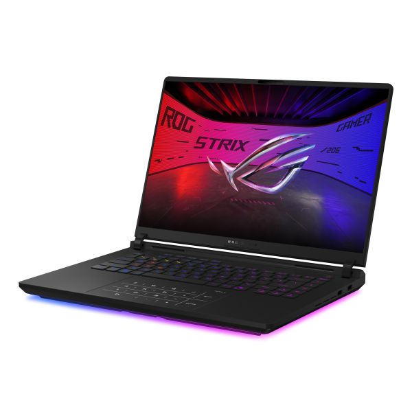ASUS ROG Strix SCAR 16 G635LX-RW042W Copilot+ PC Intel Core Ultra 9 275HX Laptop 40,6 cm (16") WQXGA 64 GB DDR5-SDRAM 2 TB SSD NVIDIA GeForce RTX 5090 Wi-Fi 7 (802.11be) Windows 11 Home Nederlands Zwart (90NR0L81-M004P0)