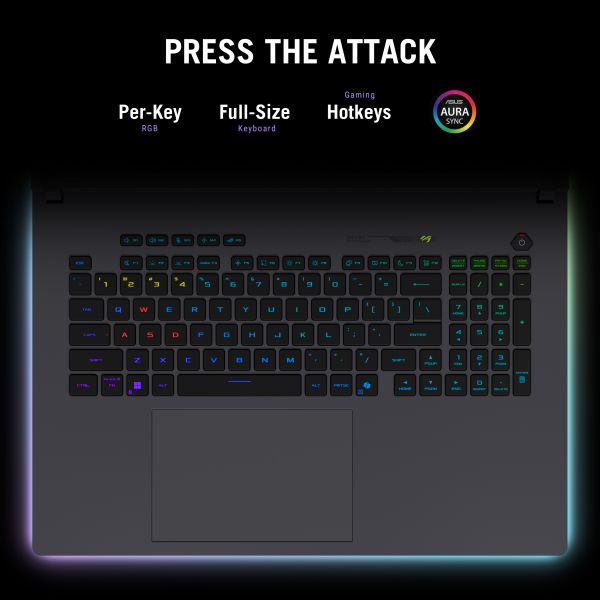 ASUS ROG Strix G18 G815LR-S9103W Copilot+ PC Intel Core Ultra 9 275HX Laptop 45,7 cm (18") 2.5K 32 GB DDR5-SDRAM 2 TB SSD NVIDIA GeForce RTX 5070 Ti Wi-Fi 7 (802.11be) Windows 11 Home Nederlands Grijs (90NR0LT1-M003Y0)