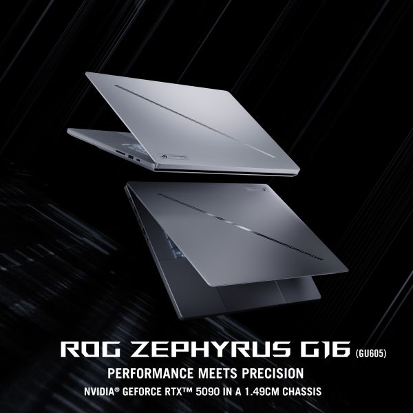 ASUS ROG Zephyrus G16 GU605CX-QR075W Intel Core Ultra 9 285H Laptop 40,6 cm (16") WQXGA 64 GB LPDDR5x-SDRAM 2 TB SSD NVIDIA GeForce RTX 5090 Wi-Fi 7 (802.11be) Windows 11 Home Nederlands Grijs (90NR0M65-M005T0)  ASUS ROG Zephyrus G16 GU605CX-QR075W Intel Core Ultra 9 285H Laptop 40,6 cm (16") WQXGA 64 GB LPDDR5x-SDRAM 2 TB SSD NVIDIA GeForce RTX 5090 Wi-Fi 7 (802.11be) Windows 11 Home Nederlands Grijs (90NR0M65-M005T0)