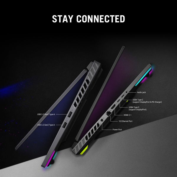 ASUS ROG Strix G16 G614PR-RV003W Copilot+ PC AMD Ryzen™ 9 7940HX Laptop 40,6 cm (16") WUXGA 32 GB DDR5-SDRAM 1 TB SSD NVIDIA GeForce RTX 5070 Ti Wi-Fi 6E (802.11ax) Windows 11 Home Nederlands Zwart, Grijs (90NR0NJ7-M000L0)  ASUS ROG Strix G16 G614PR-RV003W Copilot+ PC AMD Ryzen™ 9 7940HX Laptop 40,6 cm (16") WUXGA 32 GB DDR5-SDRAM 1 TB SSD NVIDIA GeForce RTX 5070 Ti Wi-Fi 6E (802.11ax) Windows 11 Home Nederlands Zwart, Grijs (90NR0NJ7-M000L0)