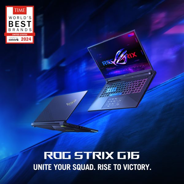 ASUS ROG Strix G16 G614PR-RV016W Copilot+ PC AMD Ryzen™ 9 7940HX Laptop 40,6 cm (16") WUXGA 16 GB DDR5-SDRAM 1 TB SSD NVIDIA GeForce RTX 5070 Ti Wi-Fi 6E (802.11ax) Windows 11 Home Nederlands Zwart, Grijs (90NR0NJ7-M002X0)  ASUS ROG Strix G16 G614PR-RV016W Copilot+ PC AMD Ryzen™ 9 7940HX Laptop 40,6 cm (16") WUXGA 16 GB DDR5-SDRAM 1 TB SSD NVIDIA GeForce RTX 5070 Ti Wi-Fi 6E (802.11ax) Windows 11 Home Nederlands Zwart, Grijs (90NR0NJ7-M002X0)