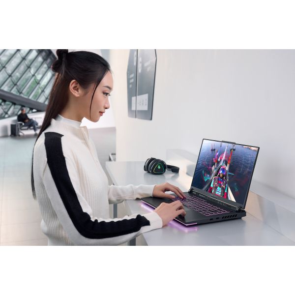 ASUS ROG Strix G16 G614PR-RV016W Copilot+ PC AMD Ryzen™ 9 7940HX Laptop 40,6 cm (16") WUXGA 16 GB DDR5-SDRAM 1 TB SSD NVIDIA GeForce RTX 5070 Ti Wi-Fi 6E (802.11ax) Windows 11 Home Nederlands Zwart, Grijs (90NR0NJ7-M002X0)  ASUS ROG Strix G16 G614PR-RV016W Copilot+ PC AMD Ryzen™ 9 7940HX Laptop 40,6 cm (16") WUXGA 16 GB DDR5-SDRAM 1 TB SSD NVIDIA GeForce RTX 5070 Ti Wi-Fi 6E (802.11ax) Windows 11 Home Nederlands Zwart, Grijs (90NR0NJ7-M002X0)
