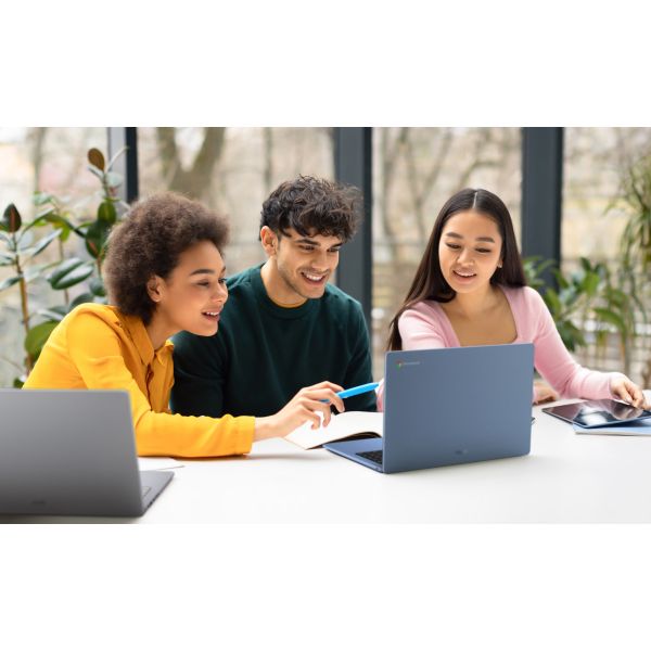 ASUS Chromebook CX1505CKA-S70120 Intel® Celeron® N N4500 39,6 cm (15.6") Full HD 4 GB LPDDR4x-SDRAM 128 GB eMMC Wi-Fi 6 (802.11ax) ChromeOS Nederlands Grijs (90NX0913-M003R0)