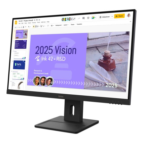 Lenovo ThinkVision E27Q-40 computer monitor 68,6 cm (27") 2560 x 1440 Pixels Quad HD LCD Zwart (64BDGAR4EU) Lenovo ThinkVision E27Q-40 computer monitor 68,6 cm (27") 2560 x 1440 Pixels Quad HD LCD Zwart (64BDGAR4EU)