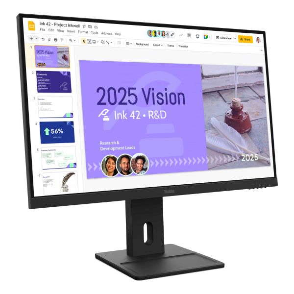 Lenovo ThinkVision E27Q-40 computer monitor 68,6 cm (27") 2560 x 1440 Pixels Quad HD LCD Zwart (64BDGAT4EU) 8/8 Lenovo ThinkVision E27Q-40 computer monitor 68,6 cm (27") 2560 x 1440 Pixels Quad HD LCD Zwart (64BDGAT4EU)