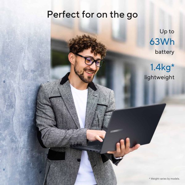 ASUS ExpertBook B3 B3405CCA-LY2769X Intel Core Ultra 7 255H Laptop 35,6 cm (14") WUXGA 32 GB DDR5-SDRAM 1 TB SSD Wi-Fi 6E (802.11ax) Windows 11 Pro US International Zwart, Grijs (90NX08L1-M03840)