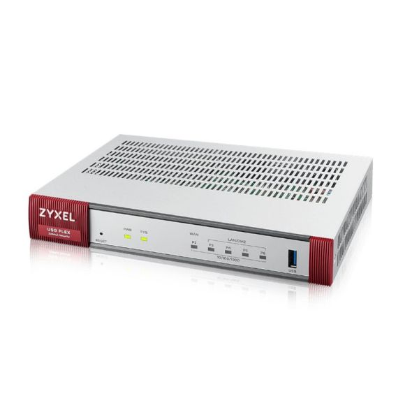 Zyxel USGFLEX50HP-EU0101F firewall (hardware) 0,35 Gbit/s (USGFLEX50HP-EU0101F) Zyxel USGFLEX50HP-EU0101F firewall (hardware) 0,35 Gbit/s (USGFLEX50HP-EU0101F)