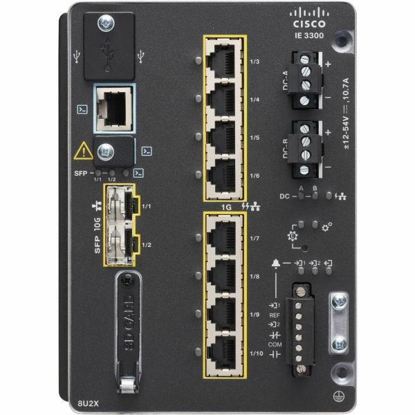 Cisco Catalyst IE-3300-8T2S-A Industrial Switch (IE-3300-8T2S-A)