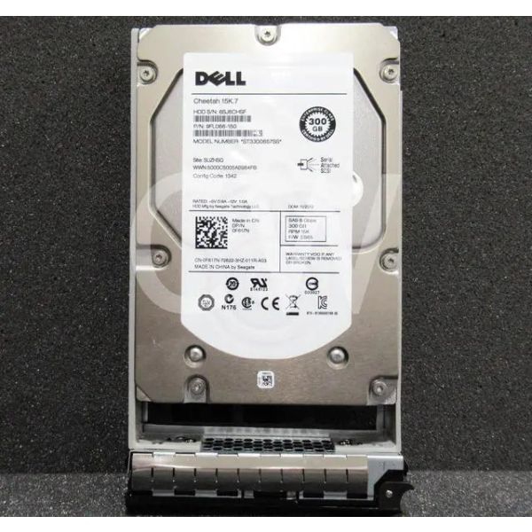 Dell 300GB 15K 3.5IN SAS Hard Drive Refurbished (9FL066-150-RFB)