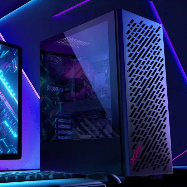 XPG VALOR AIR Midi Tower Zwart (75261054)