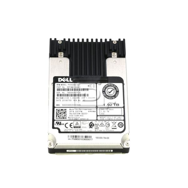 Dell 1.92TB SAS Solid State Drive (KPM6RUG1T92-RFB)