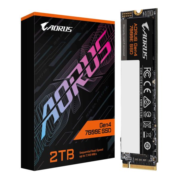 GIGABYTE AORUS Gen4 7000E 2 TB M.2 PCI Express 4.0 NVMe 3D TLC NAND (AG470E2TB)